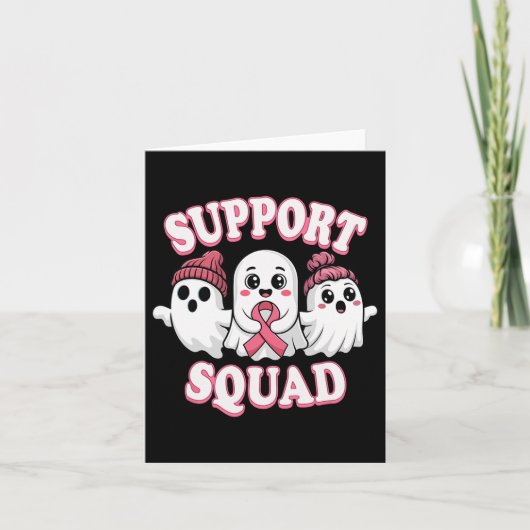 Retro Niedlich Skeleton Hand Boop Dog Funny Hallow Karte (Vorderseite)