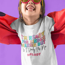 Retro niedlich zurück zum Kindergarten T - Shirt