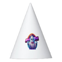 Retro Niedliche Halloween-Ghost-Artwork - Neon