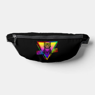 Retro Niedliche Katze Bauchtasche