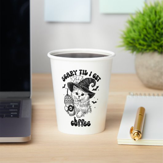 Retro-Niedliches Halloween-Caffee Pappbecher (InSitu)