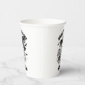 Retro-Niedliches Halloween-Caffee Pappbecher (Rechts)