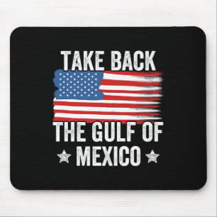 Retro Nimm die mexikanische Flagge zurück G Mousepad