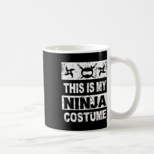 Retro Ninja Kostüm Halloween für junge Kinder Männ Kaffeetasse