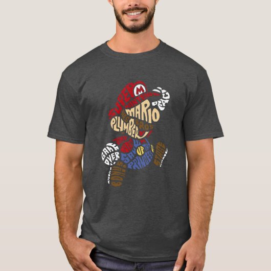 Retro Nintendo Gamer Art Tee (Vorderseite)