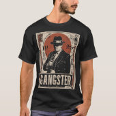 Retro Noir Gangster | Kunst und Kultur T-Shirt (Vorderseite)