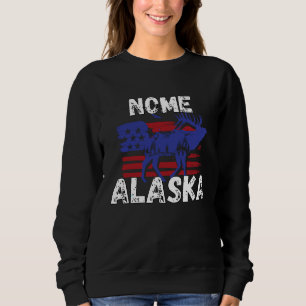 Retro Nome AK Alaska City Bekleidung Souvenir Sweatshirt