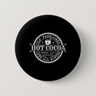 Retro Nordpol Old Fashioned Heiße Kakao Kaffee Me Button