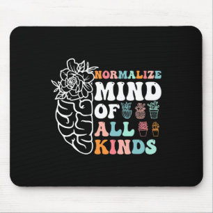 Retro Normalisiere Geist aller Art Autismus-Bewuss Mousepad