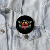 Retro North Shore Surfing Button (Beispiel)