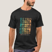 Retro Nostalgic RV Camping T - Shirt (Vorderseite)