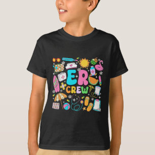 Retro-Notaufnahme-Team Sommerurlaub Notfallstation T-Shirt