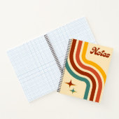 Retro Notes Spiral Notebook Notizblock (Innenseite)