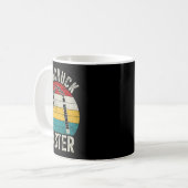 Retro Nunchuck Master Karate Taekwondo Weapon Nunc Kaffeetasse (Vorderseite Links)