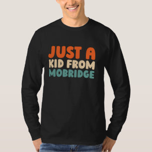 Retro nur ein Kind von South Dakota Mobridge Vinta T-Shirt