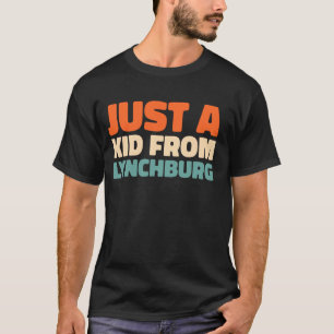 Retro nur ein Kind von Virginia Lynchburg Amerikan T-Shirt