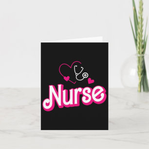 Retro Nurse Geschenke Nurse Week Geschenke Womens  Karte
