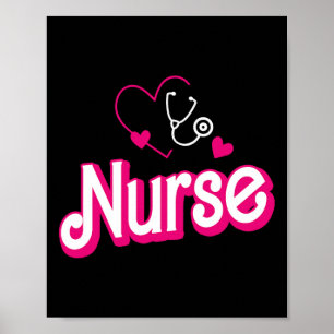 Retro Nurse Geschenke Nurse Week Geschenke Womens Poster