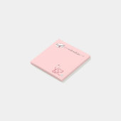 Retro Nurse Medical Post-it Notes Klebezettel (angewinkelt)