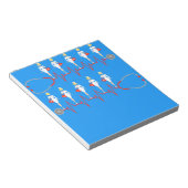 Retro Nurse Notepad Notizblock (angewinkelt)