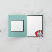 Retro Nurse Pinup_ Krankenpflege Dankeskarte (Innenseite)