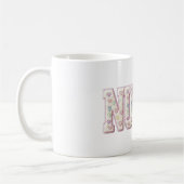 Retro Nurse Valentine , Faux Yarn Heart Coquette Kaffeetasse (Links)