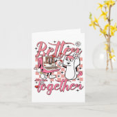 Retro Nurse Valentine Ultrasound Tech Sonographin Karte (Gelbe Blume)