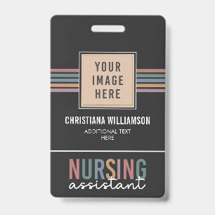 Retro Nursing Assistant CNA Pflegeassistent Ausweis