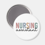 Retro Nursing Assistant CNA Pflegeassistent Magnet (Vorderseite/Rückseite)