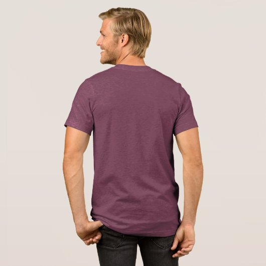 Retro Nyack Pride Tri-Blend Shirt (Rückseite voll)