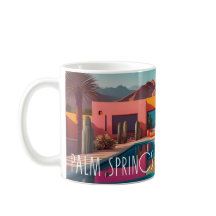 Retro-Oase – Palm Springs Kaffeetasse