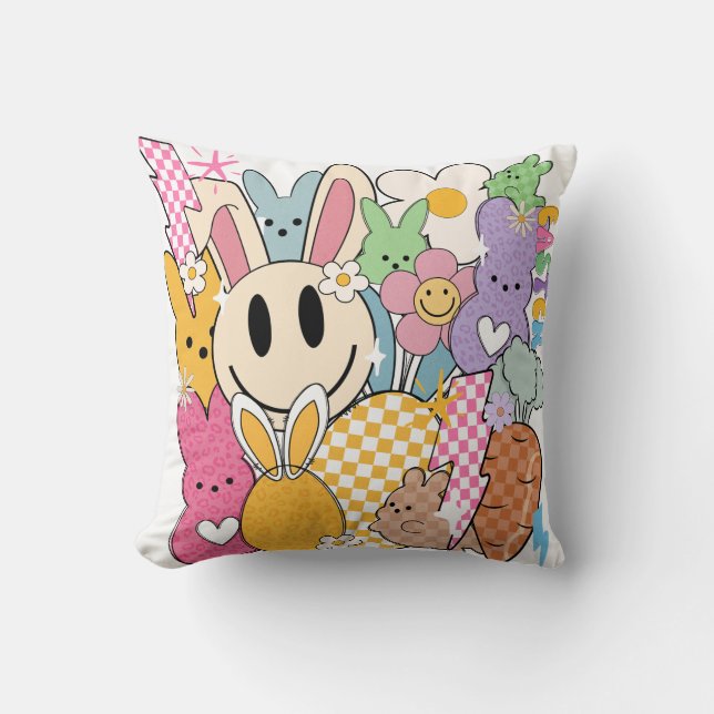 Retro Oaster Kissen (Vorderseite)