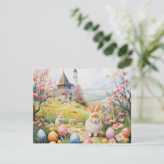 Retro Oaster Postkarte (Stehend Vorderseite)