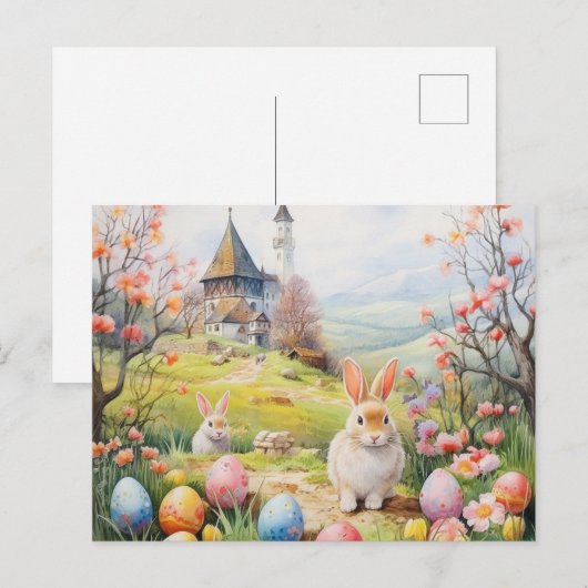 Retro Oaster Postkarte (Vorne/Hinten)