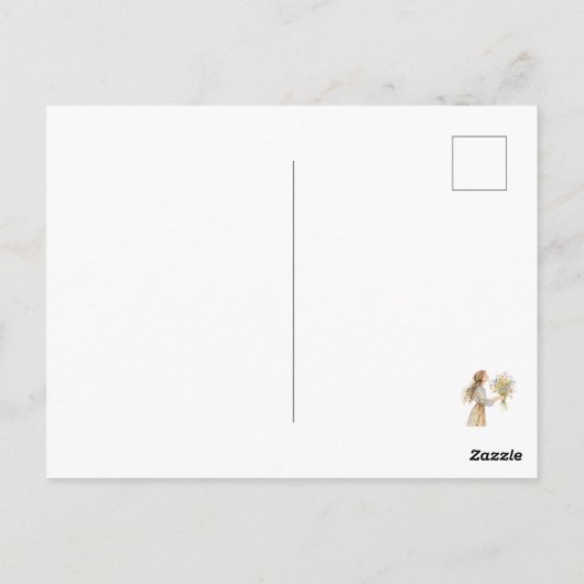 Retro Oaster Postkarte (Rückseite)