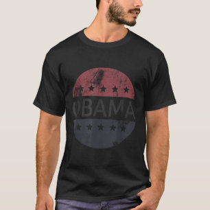 Retro Obama Vintage Wahl Präsident Barack Obama T-Shirt