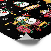 Retro Occupational Therapy Christmas Snowman Ot Ot Poster (Ecke)