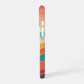 Retro Ocean Layers iPhone 16 Hülle (Linke Seite)