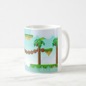 Retro- oder klassisches Plattformspiel Kaffeetasse (VorderseiteRechts)