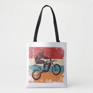 Retro Off Road Motorrad Motocross Enduro Tasche