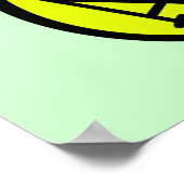 Retro ÖFFNET ALLE NACHT Diner Sign Poster (Ecke)