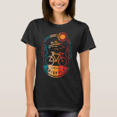 Retro Ohiopyle Bike Trail T-Shirt (Vorderseite)