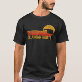 Retro Oklahoma Funny Oklahoma Home Oklahoma Roots T-Shirt (Vorderseite)