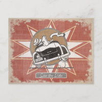 Retro Old Car Ankündigung Datum freihalten