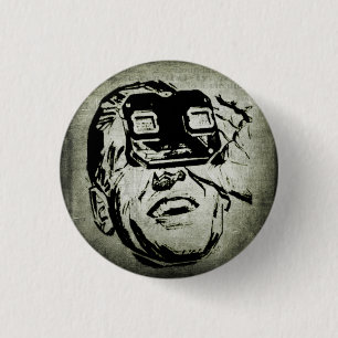 Retro Old School Foto Viewer Button