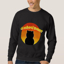 Retro-Old-School-Gamer-Katze - Vintage 80er Jahre