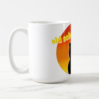 Retro Old School Gamer Katze - Vintage 80er Stil Kaffeetasse