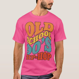 Retro Old School Hip Hop 80er 90S Graffiti T-Shirt