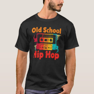 Retro Old School Hip Hop 80er 90s Mixtape Graphic T-Shirt