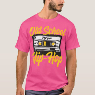 Retro Old School Hip Hop 80er 90S Mixtape Kassette T-Shirt